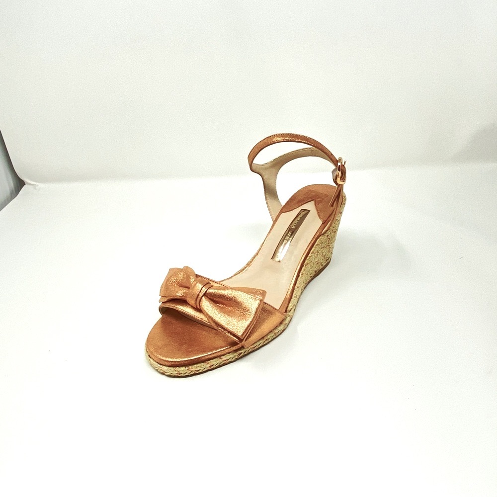 ❤️Sophia Webster Bonnie Leather Bow Espadrilles. New. Size 40